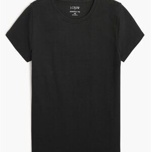 NEW NWT J. Crew Factory Essential short-sleeve tee Color: Black